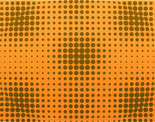 Abstract halftone color dotted background wallpaper.