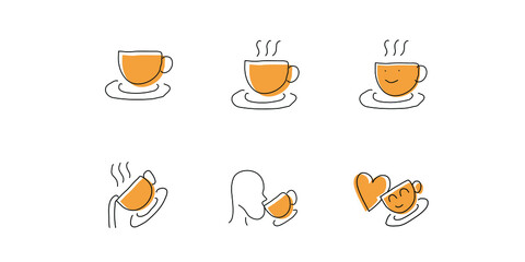 sets of coffee icon