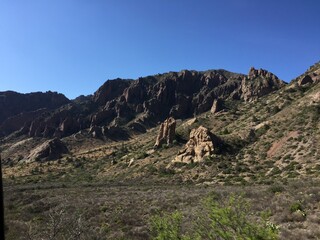 landscape in the mountains