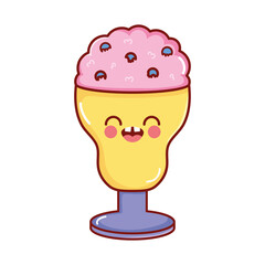 kawaii ice cream cup