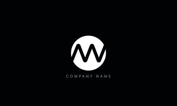 AW, WA, AW, Letters logo monogram