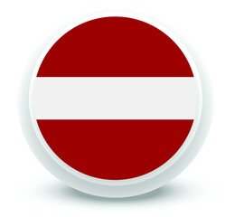 latvia Flag Vector