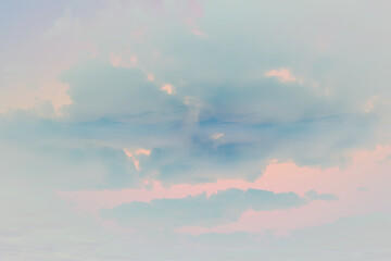 sunrise sky watercolor gradient colors, beautiful abstract nature wallpaper