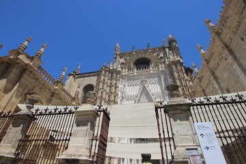 Fototapeta na wymiar セビリア大聖堂、スペイン、アンダルシア州