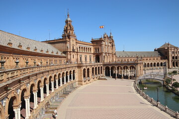 Obraz premium スペイン広場（セビリア）