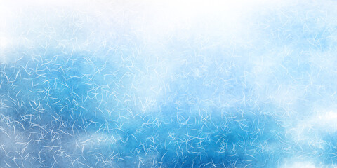 和紙　青　模様　背景