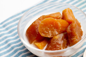 Sweet potato in coconut milk