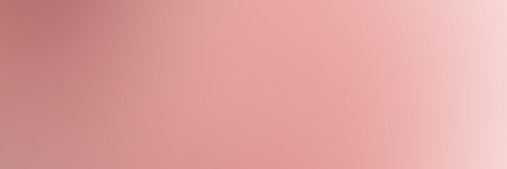 Soft gradient Banner with Smooth Blurred pink pastel and peach colors