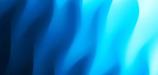 Blue abstract wavy background for banner, flyer and poster. Dynamic effect. Vector illustration. Cover design template. Can be used for advertising, marketing or presentation.