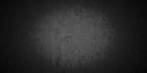 dark wall, black background