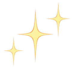 キラキラのイラスト