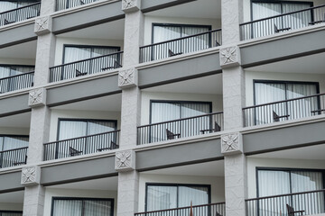 balcony, window background, building