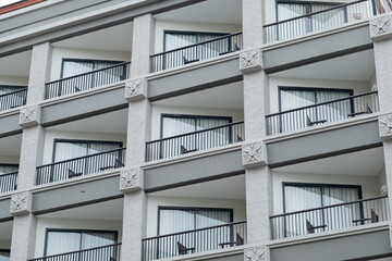 balcony, window background, building