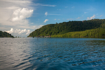 Salakkok Fishing Village, is located along a peaceful, sheltered stretch of coast, at the southern edge of Salak Khok bay, in Koh Chang Island, Trat Province, Thailand
