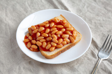 Delicious English Beans on Toast