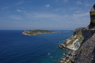 Fototapeta na wymiar Archipelago of the Tremiti Islands, Adriatic sea, Puglia, Italy
