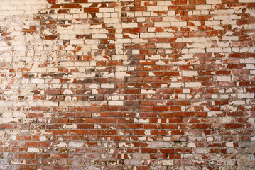 Brick brown wall. background for copy space