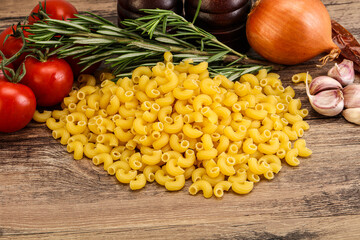 Raw Italian wheat pasta - Chifferi rigati