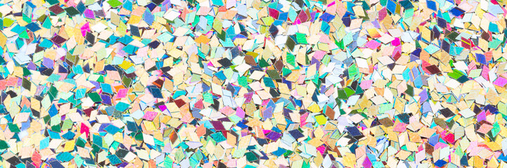 New holographic glitter background in classic light tone, texture for gentle design.