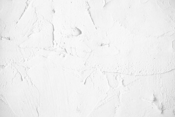 The pattern of painted plaster walls, white concrete wall texture and background