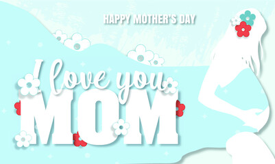 happy mother day poster 