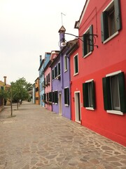 Fototapeta na wymiar houses in Brano