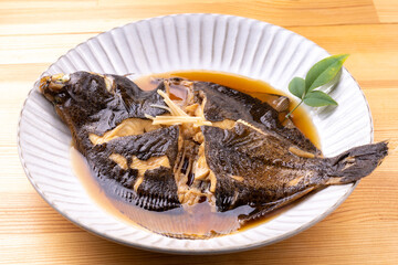 鰈の煮付け