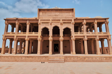 Fototapeta premium Makli Necropolis, vintage tombs in Thatta, Pakistan