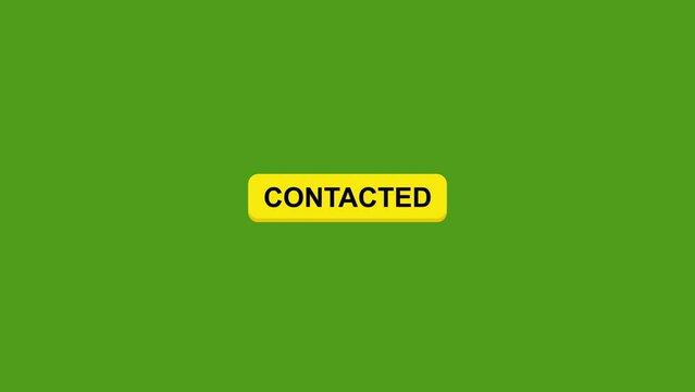 contact us Button - click animation.4K End Screen Animation.