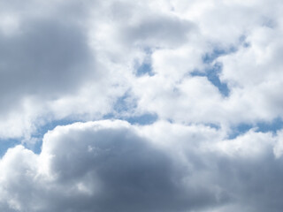 Fototapeta premium clouds on the blue sky. Overcast sky.