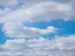clouds on the blue sky. Overcast sky.