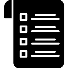 Obraz premium Check List Icon