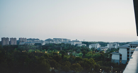 view of the city