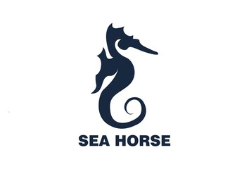 Sea Horse icon logo and symbol creative vector illustration