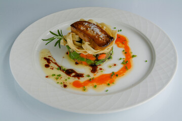 Ensalada de invierno con foie