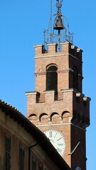 bell tower of the church