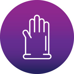 Obraz premium Glove Icon