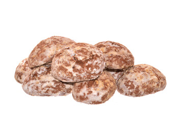 gingerbread isolated on white background