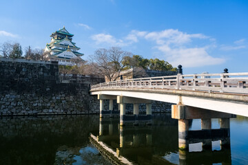 Fototapeta na wymiar 大阪市 大阪城公園、極楽橋