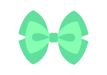 Bow tie icon vector illustration isolated. Fashion elements.