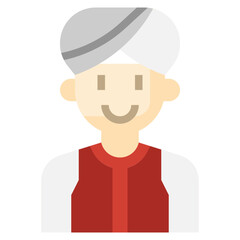 MAN flat icon,linear,outline,graphic,illustration