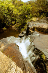 Natural landscape in the city of Carrancas, State of Minas Gerais, Brazil