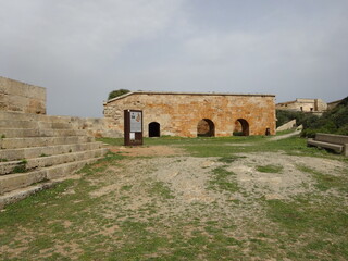 Fototapeta na wymiar Fortaleza de la Mola, Mahón, Menorca, Islas Baleares, España