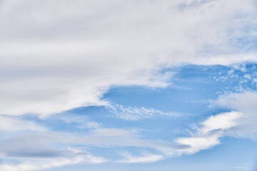 Obraz premium Beautiful blue sky image
