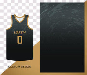 basketball jersey pattern design template. black abstract background for fabric pattern. basketball, running, football and training jerseys. vector illustration
