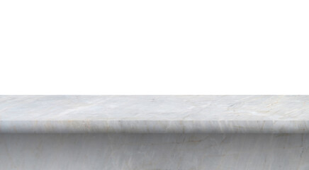 perspective of polished gray marble tabletop  for interior and display show products. studio room...