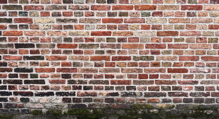  Decay brick wall surface background