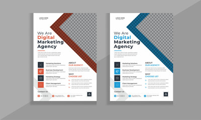 Corporate Flyer Template Design Creative Corporate & Business Flyer Brochure Template Design, Brochure design, cover, annual report, poster, flyer abstract business flyer, vector template design.