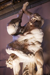 Florence (Firenze) cityscape, Italy. Cityscape of Florence showing 3 of the most important landmarks of Tuscany