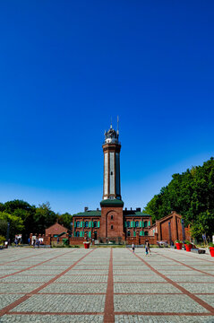 monument to peter and paul fortress , image taken in west poland, europe